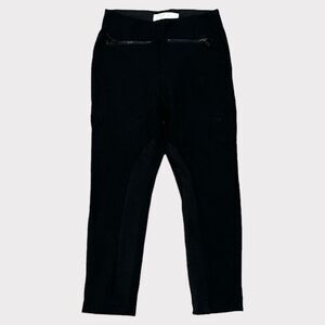 Zara Kids Black Moto Leggings - SZ 6 EUC